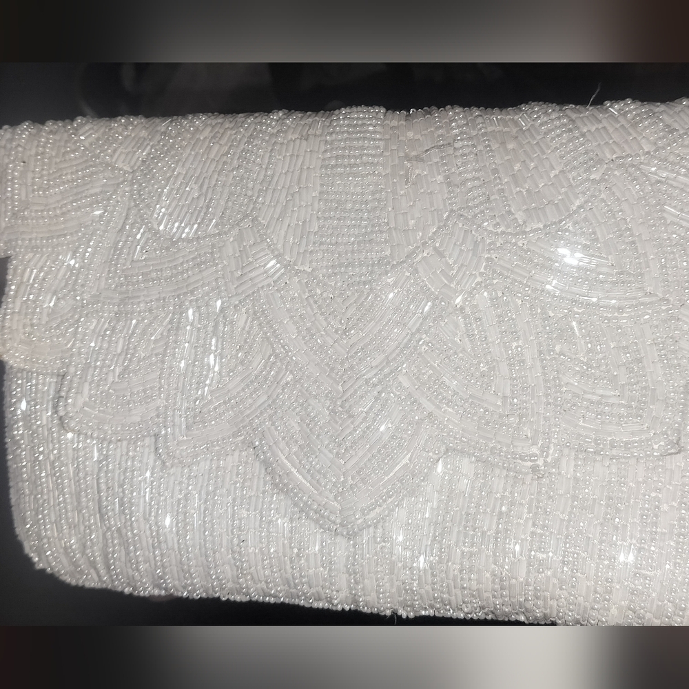 Hand beaded clutch by LuLus